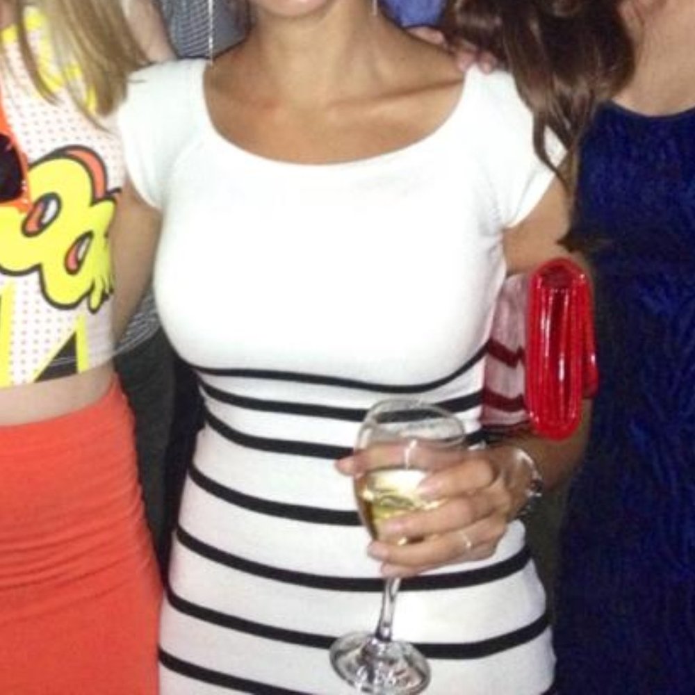 Beautiful Bebe bodycon dress - size XS